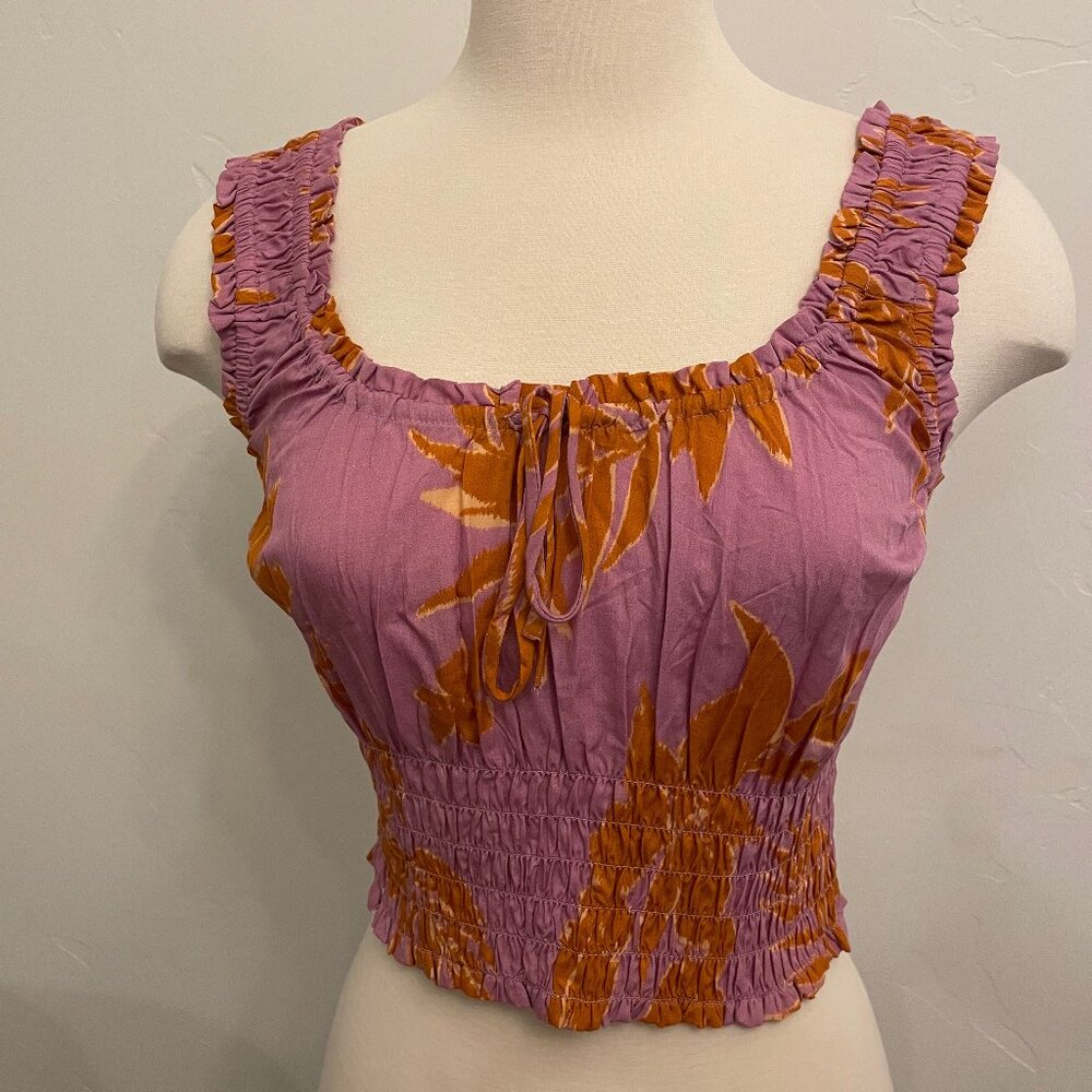 Bila 77 Vivid Orcha Halter Top NWT